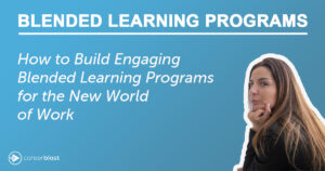 Blended learning programs social image